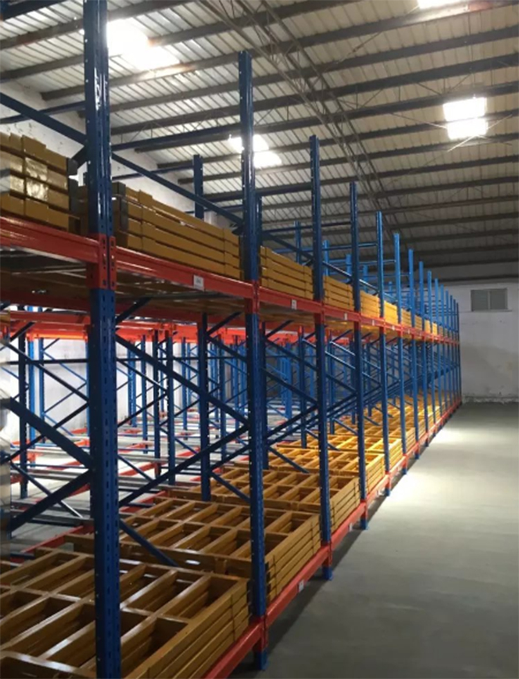 High Efficiency Push Back Rack Storage Racks Optimize Stacking Racks & Shelves for Warehouse Storage Pallet Racking Solutions