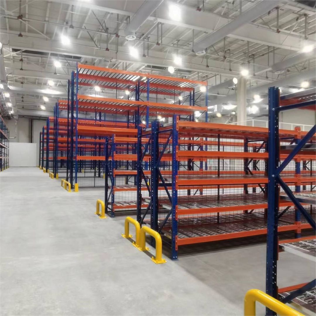 5-Layer Selective Pallet Rack Medium Light Duty Steel Warehouse Rack Industrial Corrosion Protection Boltless Electrostatic