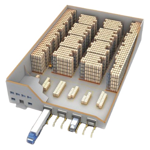 Heavy Duty Warehouse Storage Racking System/ Automatic Robotic Pallet Radio Shuttle Racking System