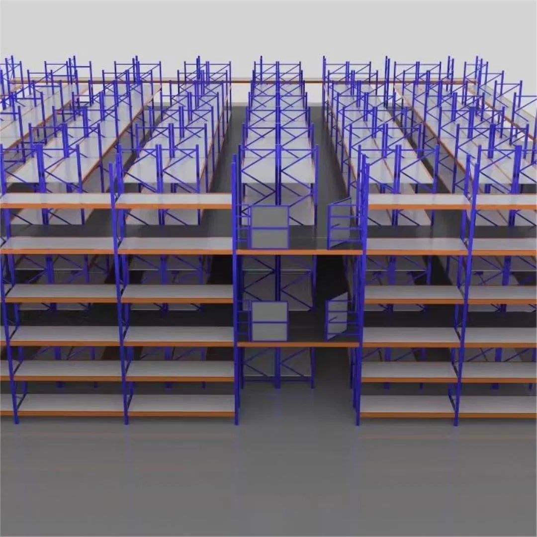 Steel Mezzanine Racking for Industrial Warehouse Storage Racking