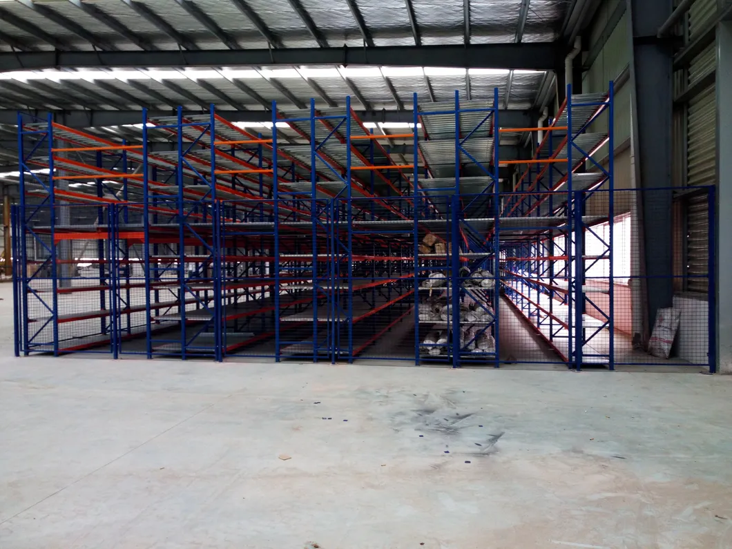 Warehouse Storage Pallet Steel Mezzanine Racking
