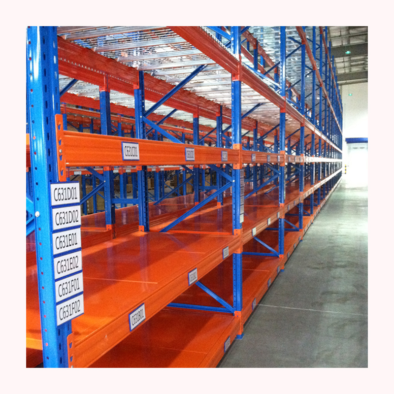 EBILTECH Heavy Duty Shelves Industrial Steel Rack Warehouse Pallet Racking For Medium Weight