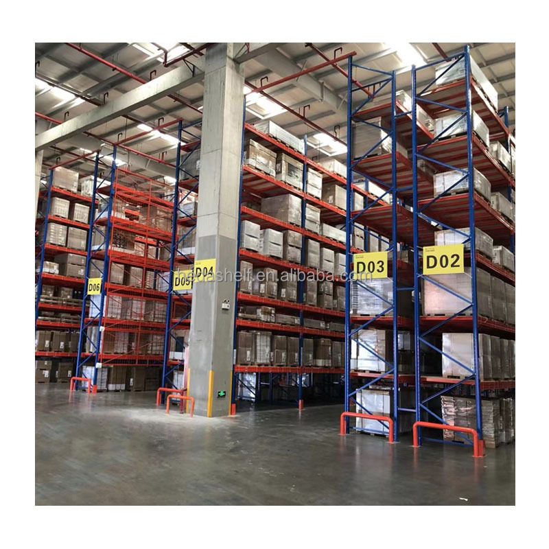 Wholesale Popular Heavy Duty Galvanized Pallet Rack Teardrop Storage Selective Pallet Rack