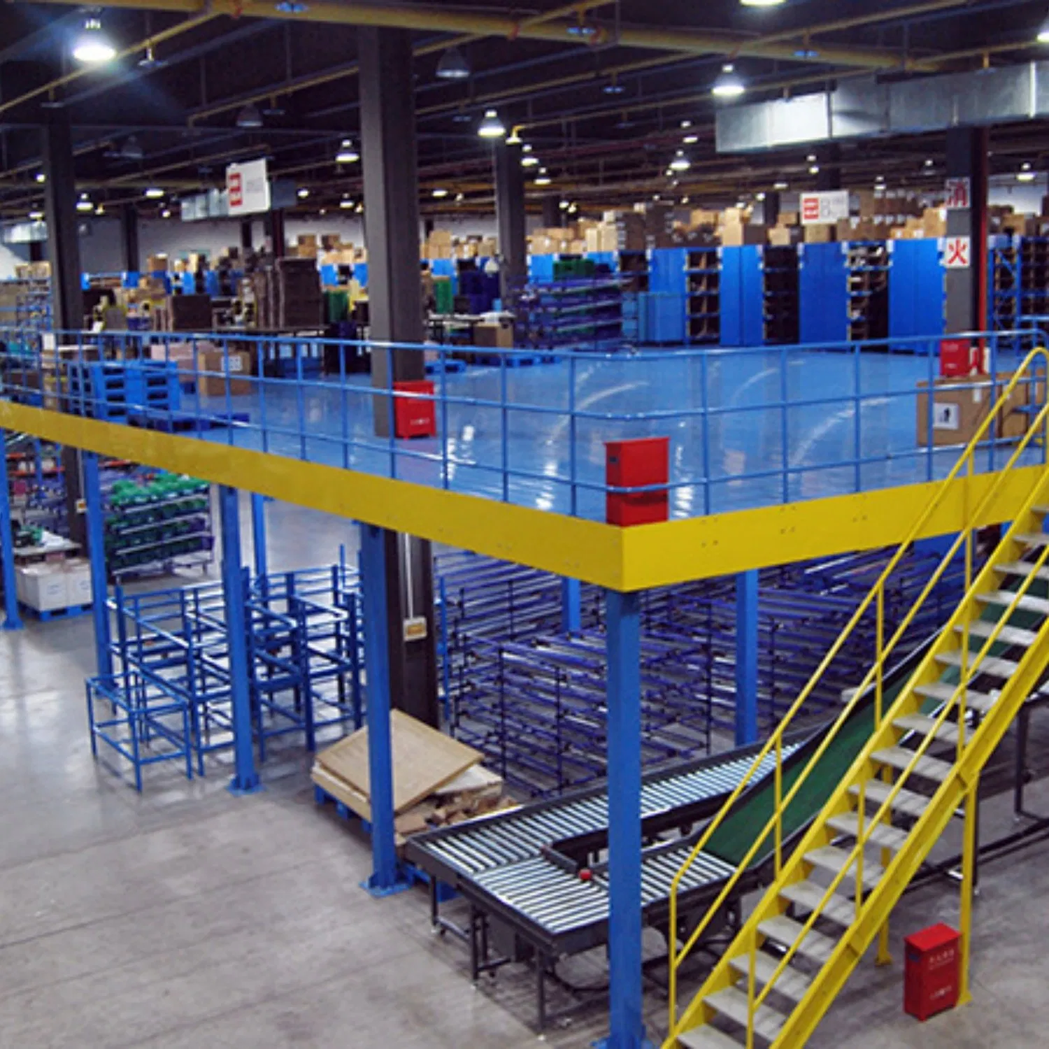 Double Your Storage Space, Steel Mezzanine Shelving, Heavy Duty Loft Racking, Warehouse Shelving