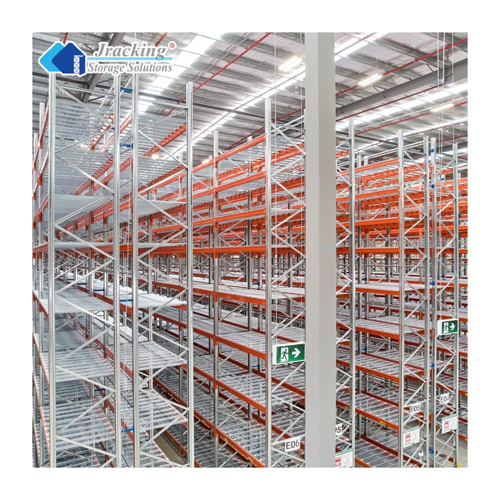 Jracking Industrial Shelving Warehouse Rack Heavy Duty Pallet Racking System For Distribution Centers CE Certified
