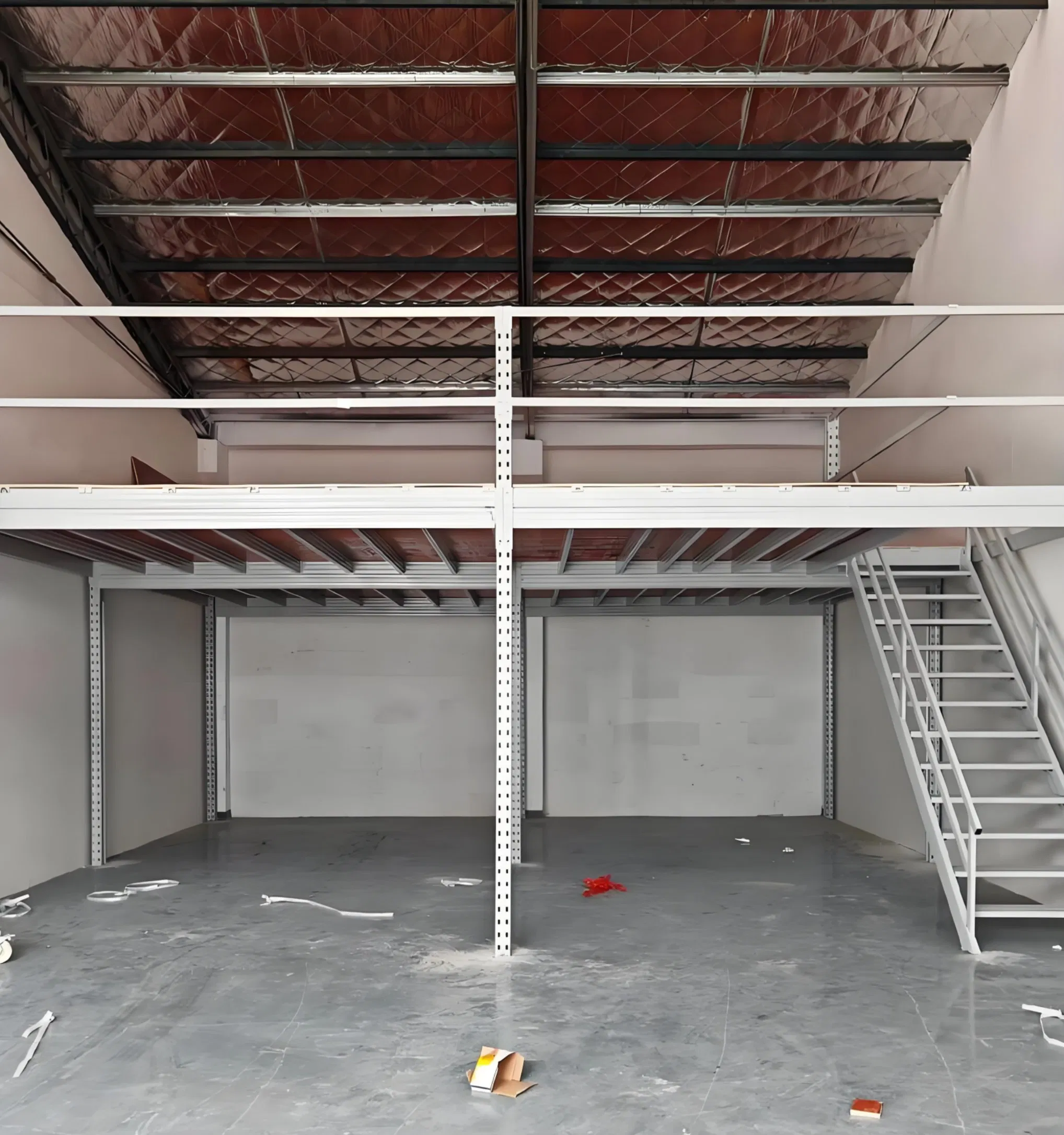 Customized Warehouse Storage Rack Metal Mezzanine Platform Rack Warehouse Equipment Storage Shelving
