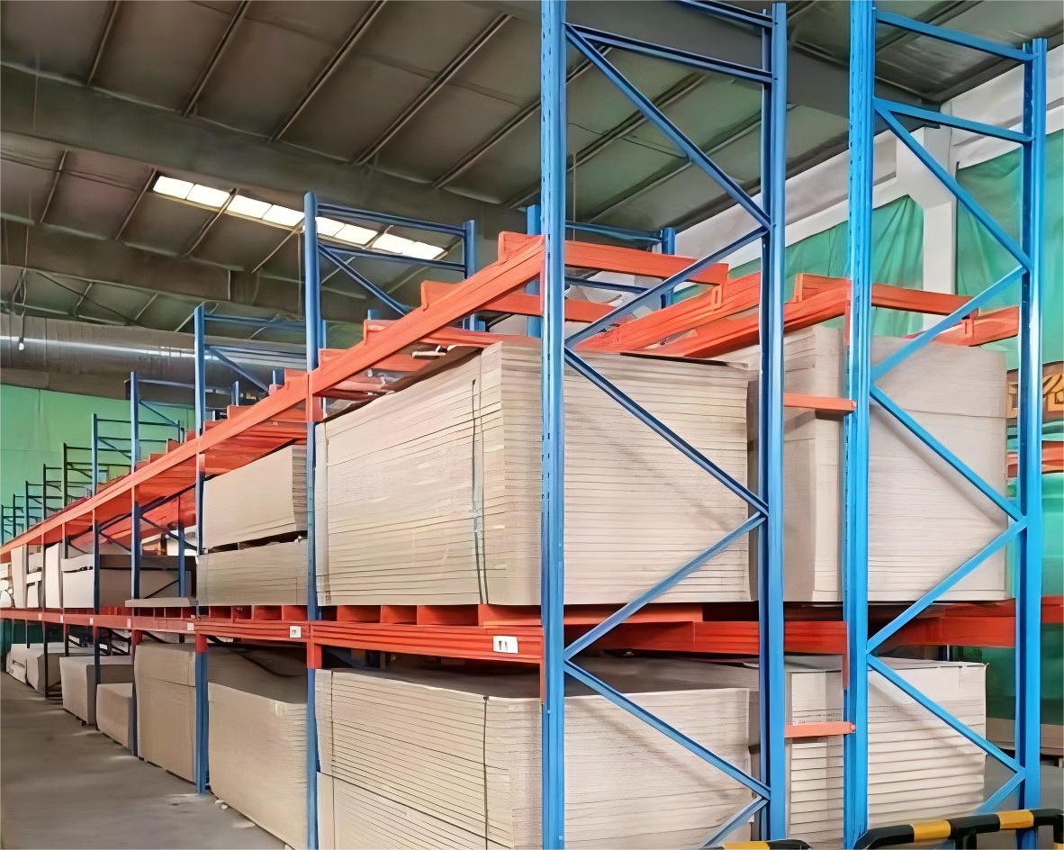 Heavy Duty Steel 5 Layer Corrosion Protection Adjustable Height Teardrop Pallet Storage Rack