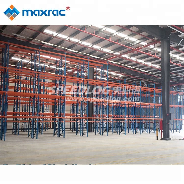 For Heavy Duty Stackable Pushback Gravity Roller Industrial Racks Push Back Pallet Racking System for Efficient Warehouse