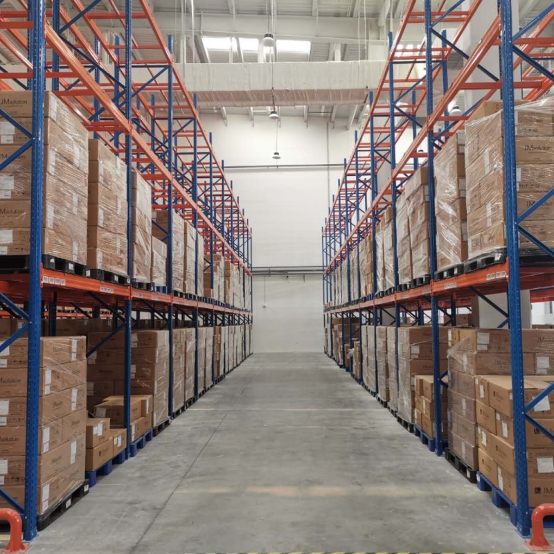 Warehouse Storage Pallet Racks Durable Adjustable Steel Metal Customized Heavy Duty Selective Pallet Racking System