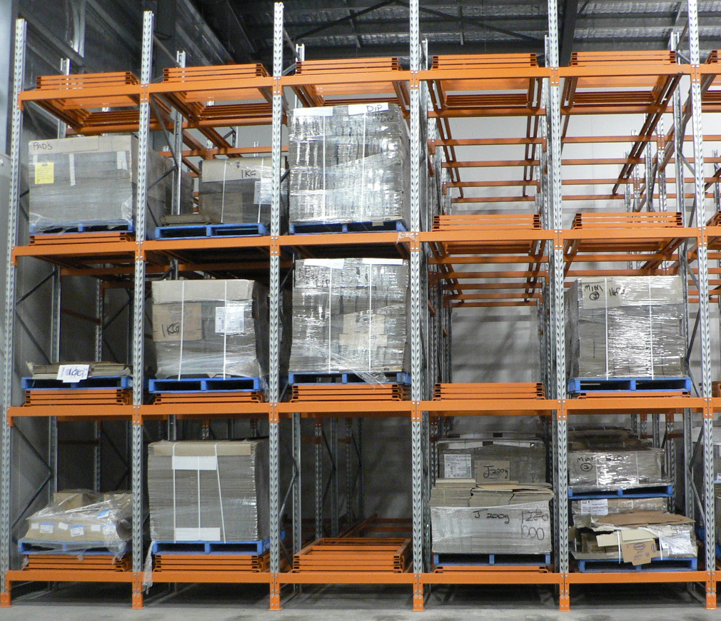 Rack Manufacture Metal Cold Storage Solution Push-back Pallet Racking System Cargo &amp; Storage Equipment