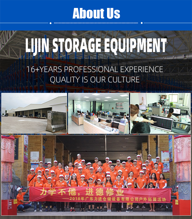 Long Span Adjustable Heavy Weight Warehouse Storage Pallet Shelves System Tear Drop Rack for Industrial