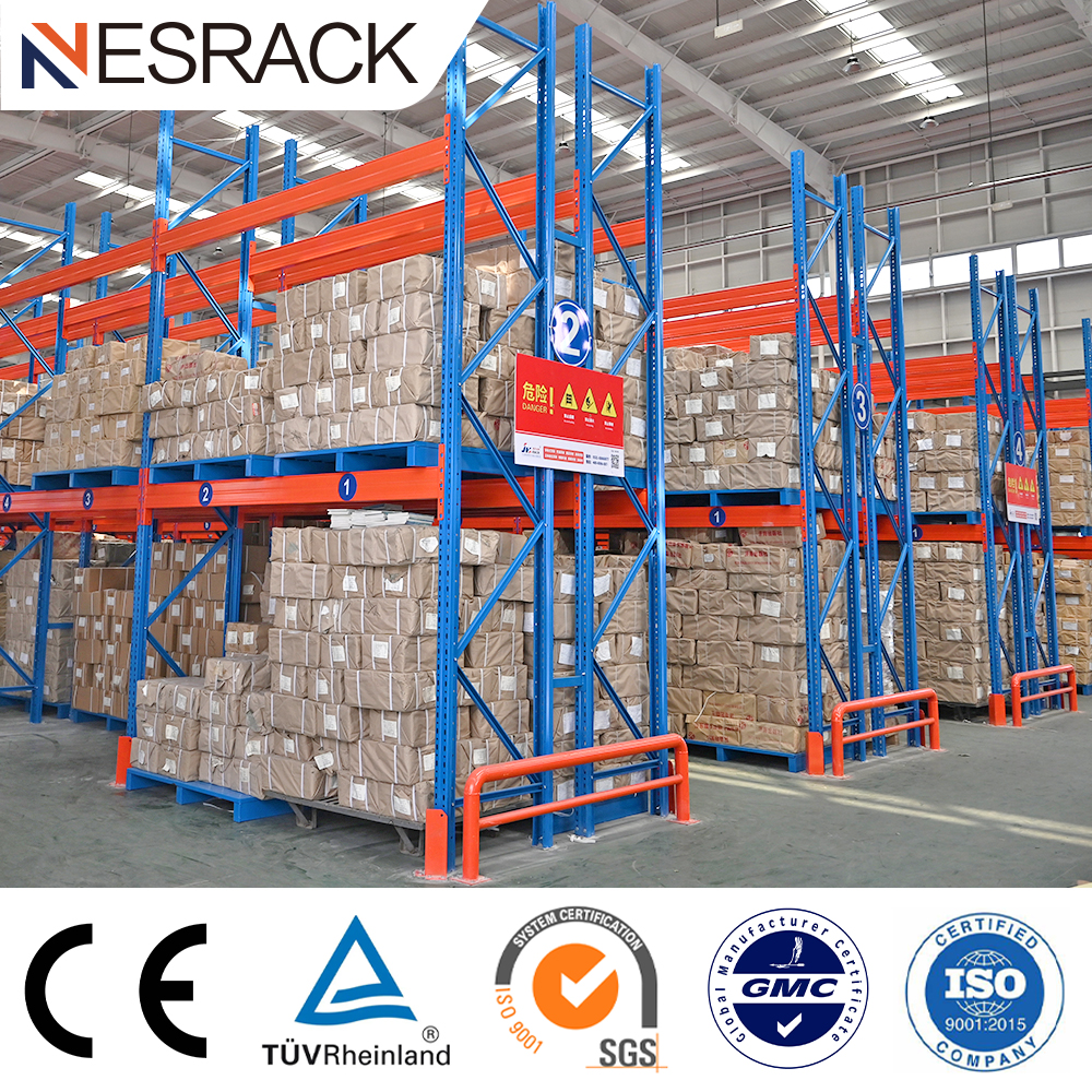 Factory Direct Sale Layer Steel Durable Heavy Duty Pallet Rack Warehouse Storage Racking System