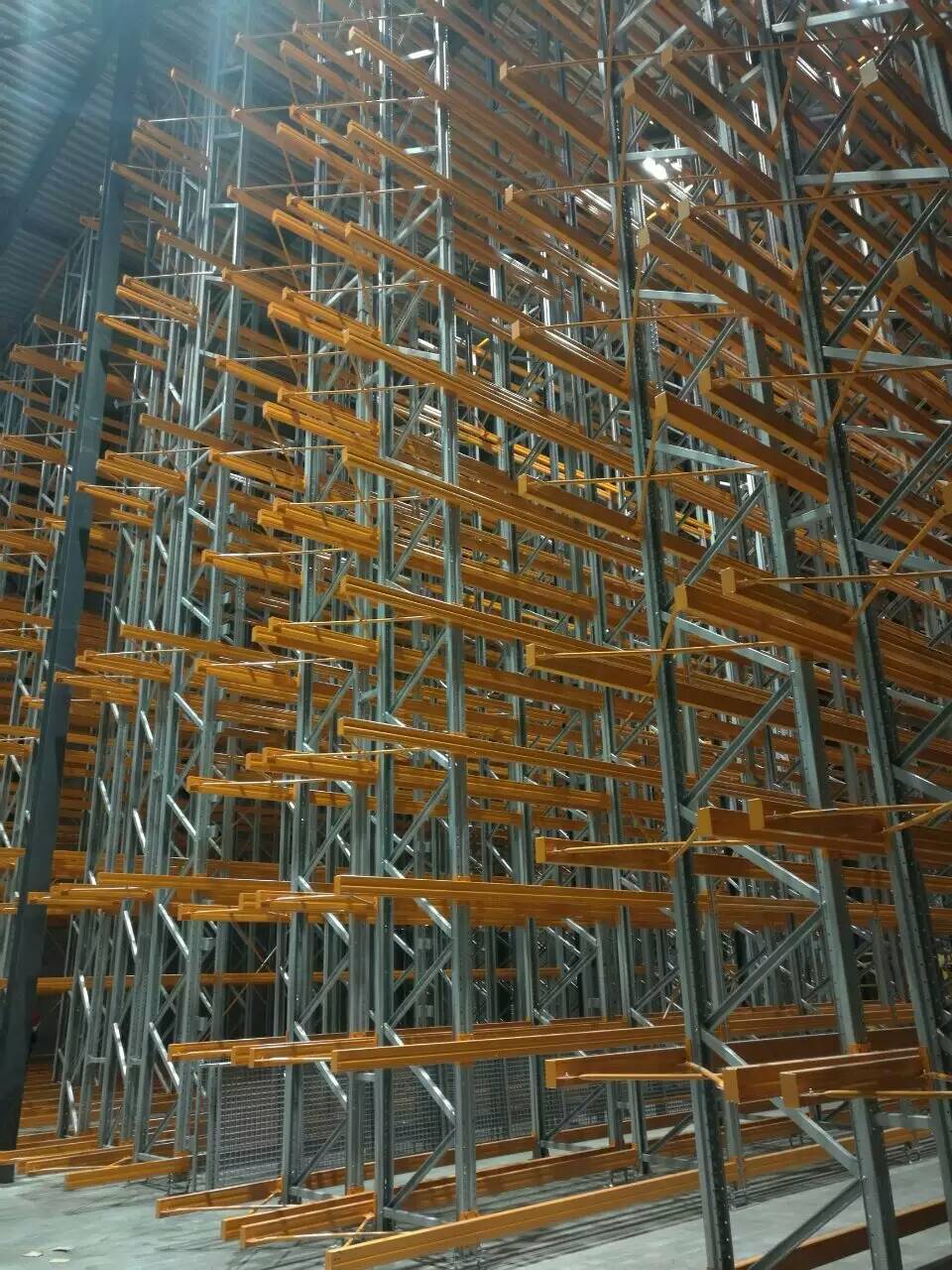Narrow Aisle Racking Top View