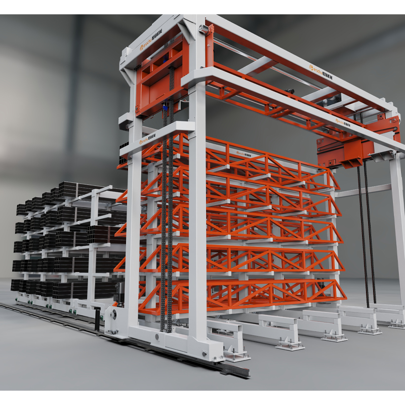 Customized Industrial Profile Steel Storage Rack System Automatic Warehouse Unit Profile Pipes For Warehousing Warehouse Usage