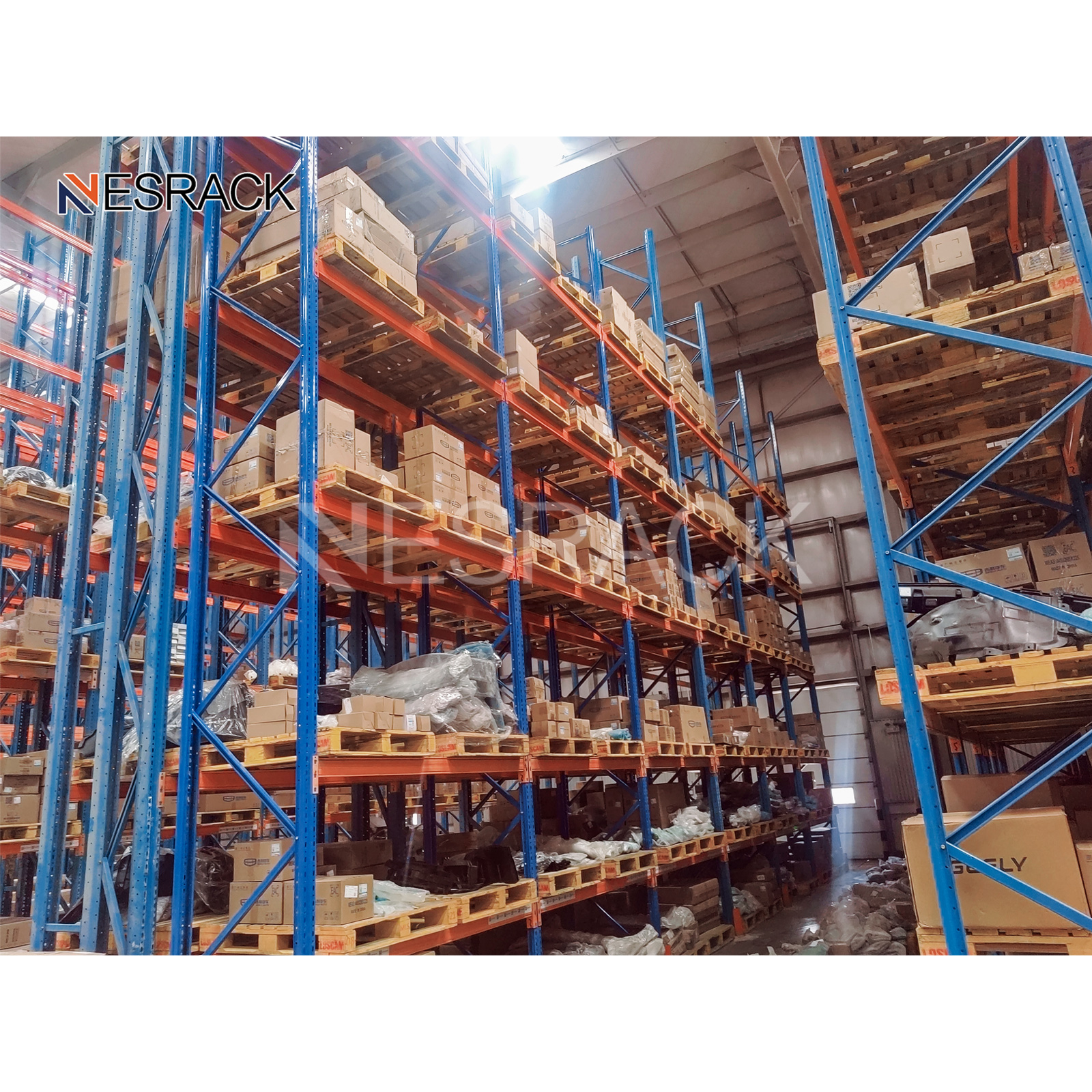 CE ISO Certificated Upright Column Teardrop Pallet Racking Solid Dexion Pallet Racking Beam Selective Racking High Quality Price