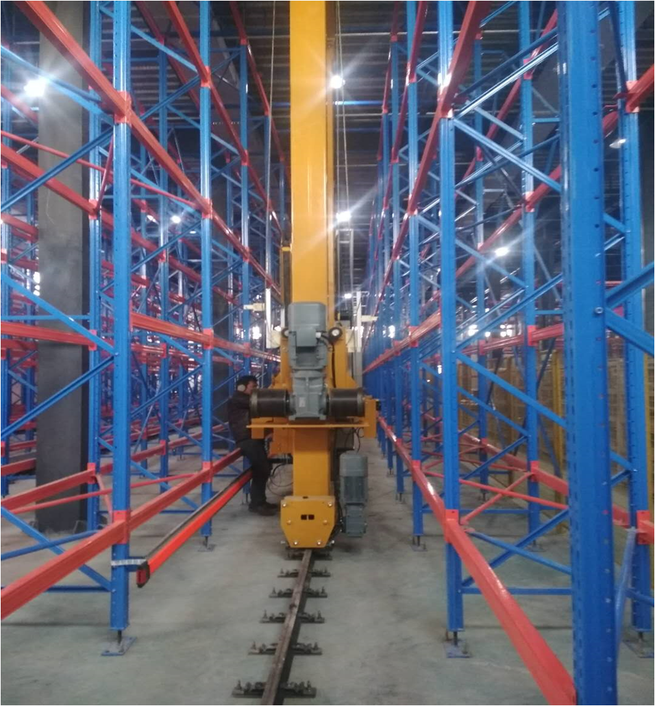 Automatic Storage and Retrieval Pallet Racking Warehouse Automated ASRS System