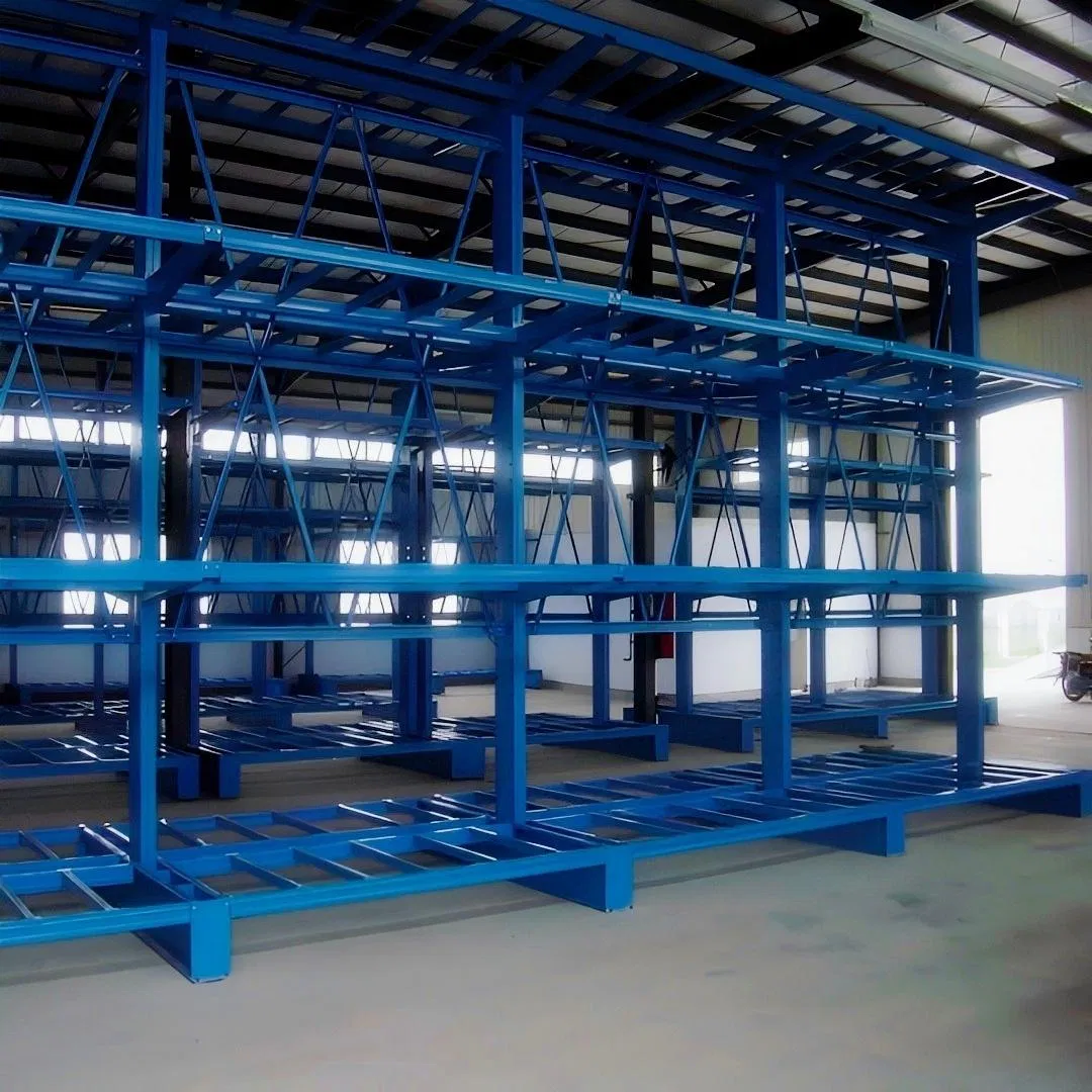 Cantilever Pallet Rack-Heavy-Duty Steel Storage System for Warehouse