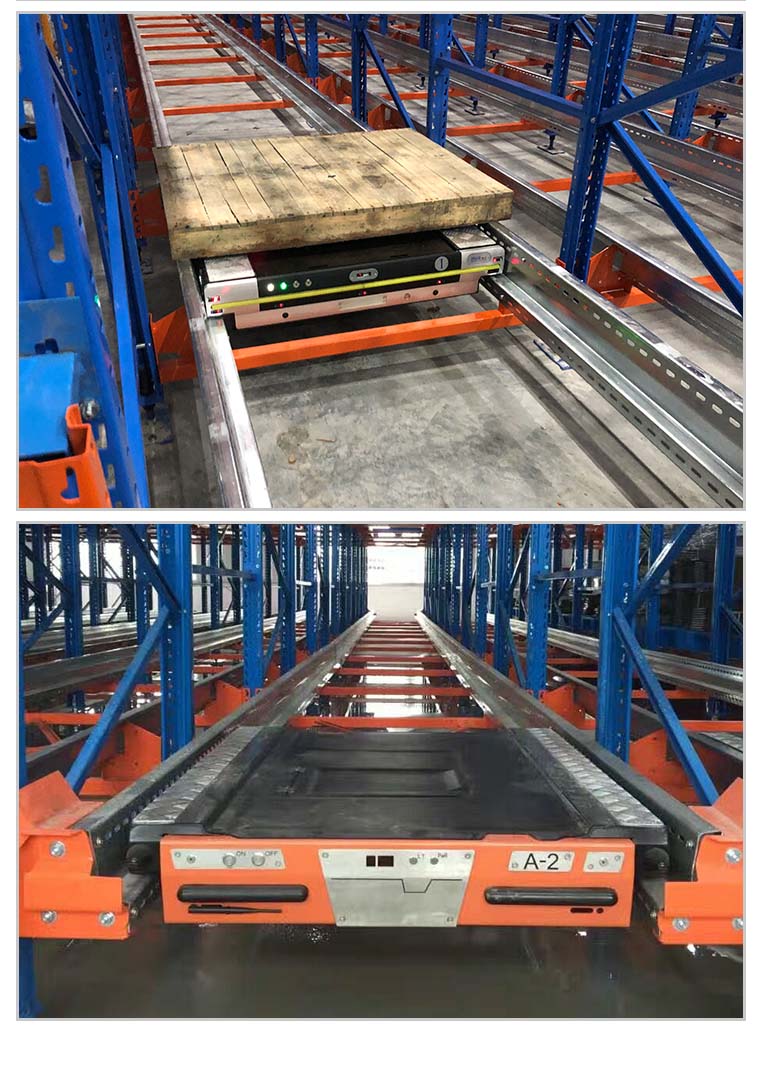 China Warehouse Automatic Racking Radio Car Pallet Shuttle Systems Details