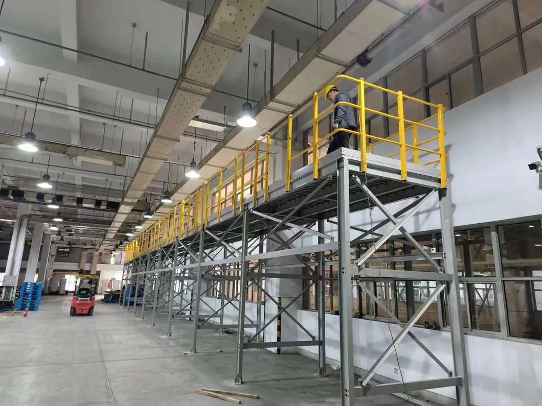 Durable Warehouse Mezzanine Floor Racks for Optimized Storage Capacity