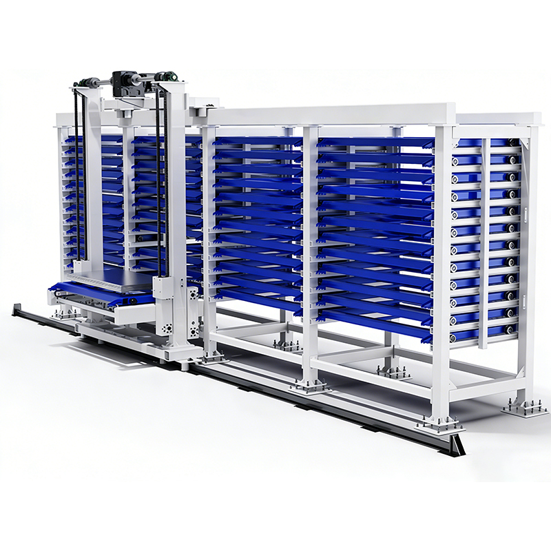 Automatic Storage Rack With Inventory Tracking Auto-Inventory System Sheet Metal Warehouse RFID Steel Foldable