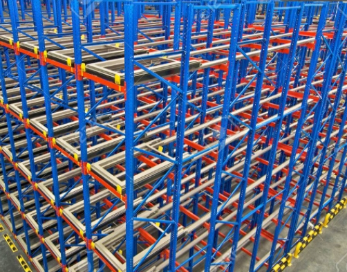 Heavy Duty Warehouse Storage Racking System/ Automatic Robotic Pallet Radio Shuttle Racking System