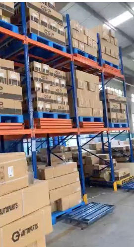 Warehouse Storage Shelving Push-Back Pallet Racking Flexible Steel Cold Storage Rack