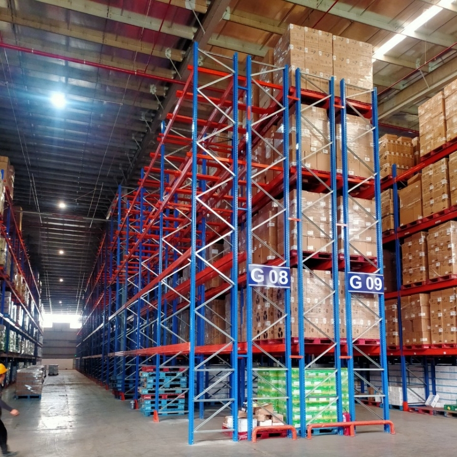 Smart Radio Shuttle Racking System With Automated Pallet Movement High Density Storage Design Reducing Labor Costs