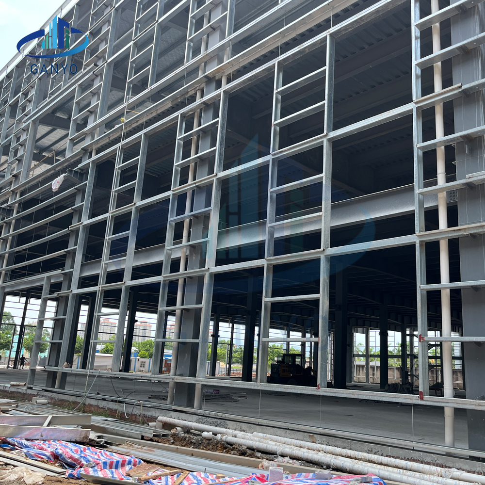 Customized Heavy Duty Prefabricated Steel Structure Mezzanine Floor For Warehouse Storage Platform, Workshop, Hangar Building
