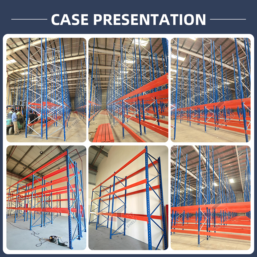 GXM Pallet Shelving Warehouse Material Storage Metal Racks Industrial Selective Rack Heavy Duty System