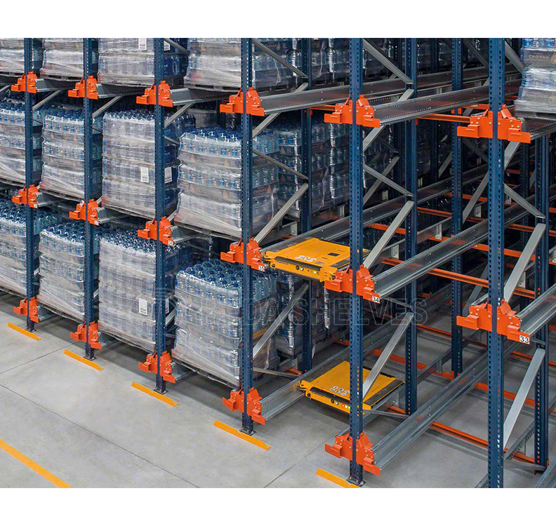 Auto Shuttle Racking System For Warehouse