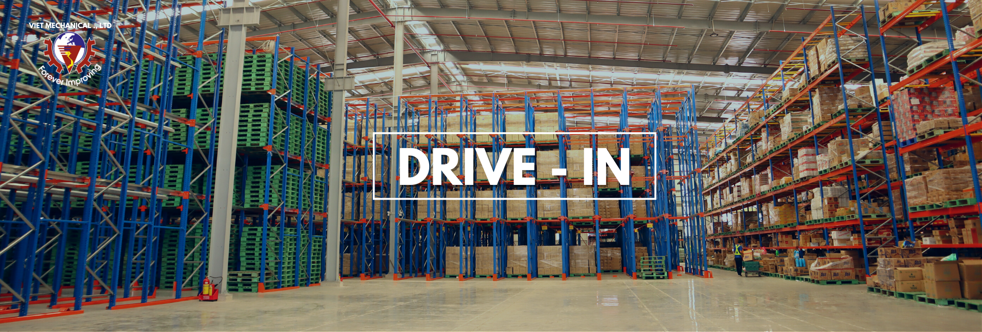 Drive-in Racking Specifications Banner