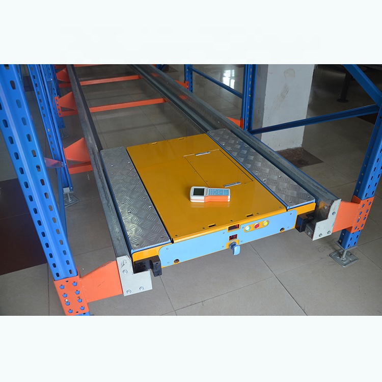 Automated Warehouse Storage Radio Shuttle Pallet Racking System for High Density Warehouse