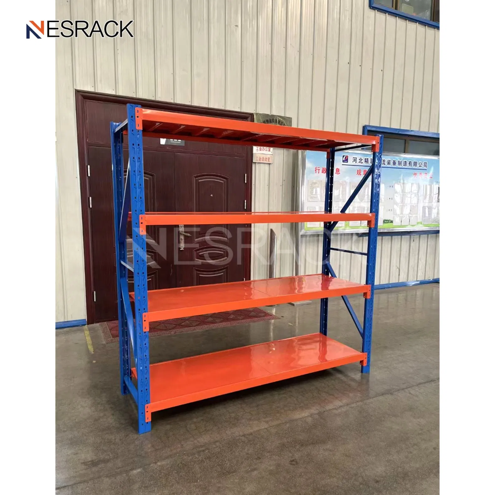 Industrial Warehouse Rack Storage Pallet Racking Light Metal Pallet Storage Shelving Warehouse Shelf Storage Racks for Garage Shop Storage