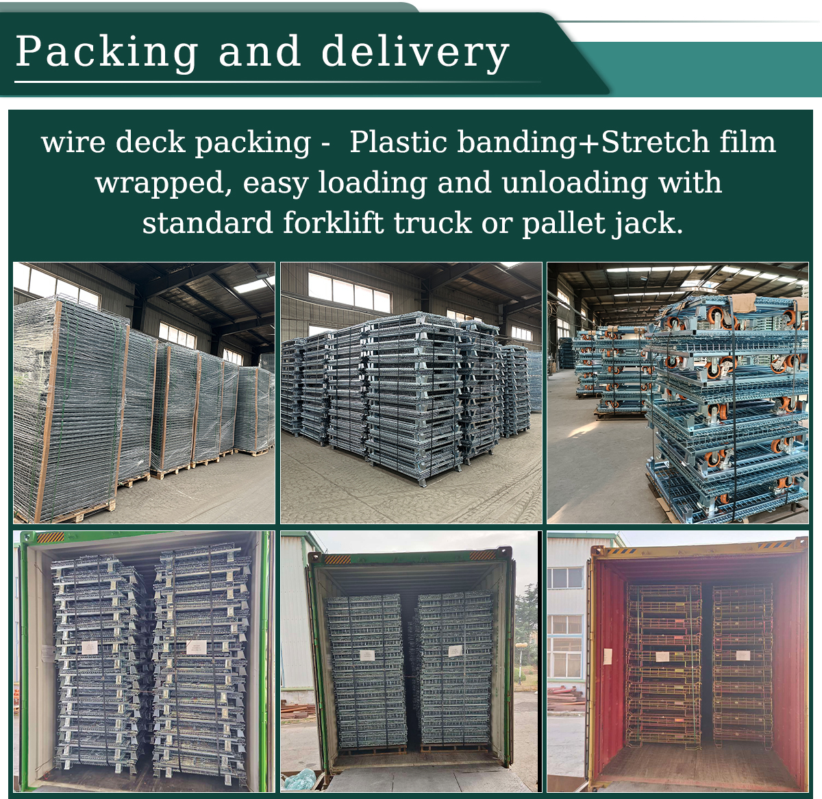 Steel Drive-Through Light Duty Industrial Pallet Stacking Rack with Corrosion Protection for Warehouse Storage System