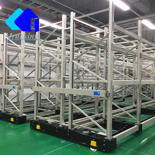 Material Rack Automated Storage Electric Mobile Warehouse Racking System