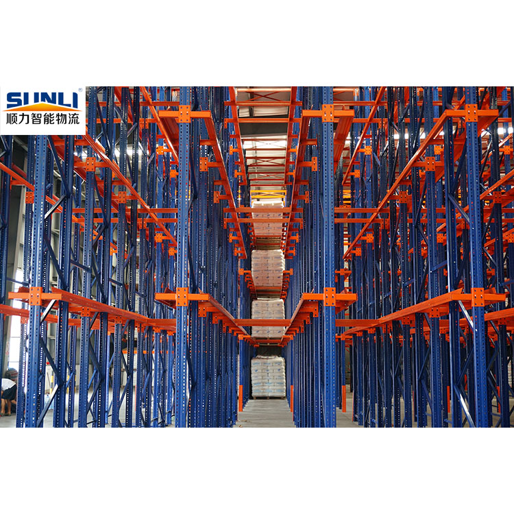 Factory Directly Steel Multi-Layer Narrow Aisle Heavy-Duty VNA Pallet Racking Shelves Warehousing Storage VAN Shelving System