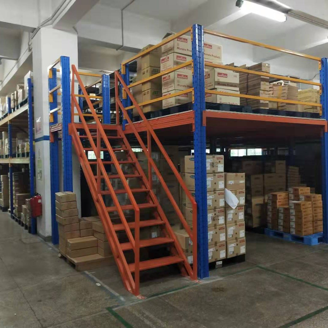 Heavy Duty Mezzanine Floor Racking Warehouse Storage Racks Shelf Units Pallet Rack System Equipment Platform Shelves Attic Rack