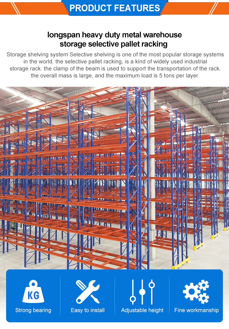 Pallet Racking System Detail 1