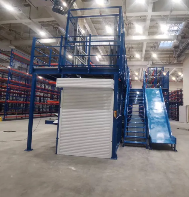 Steel Mezzanine Racking Project
