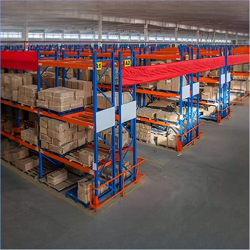 Factory Made Heavy Duty Metal Pallet Racking Shelf With Teardrop Upright and Beam