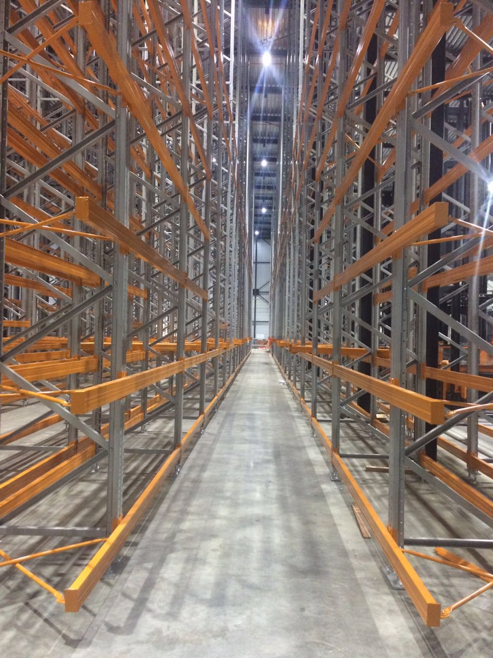 Narrow Aisle Racking Double View