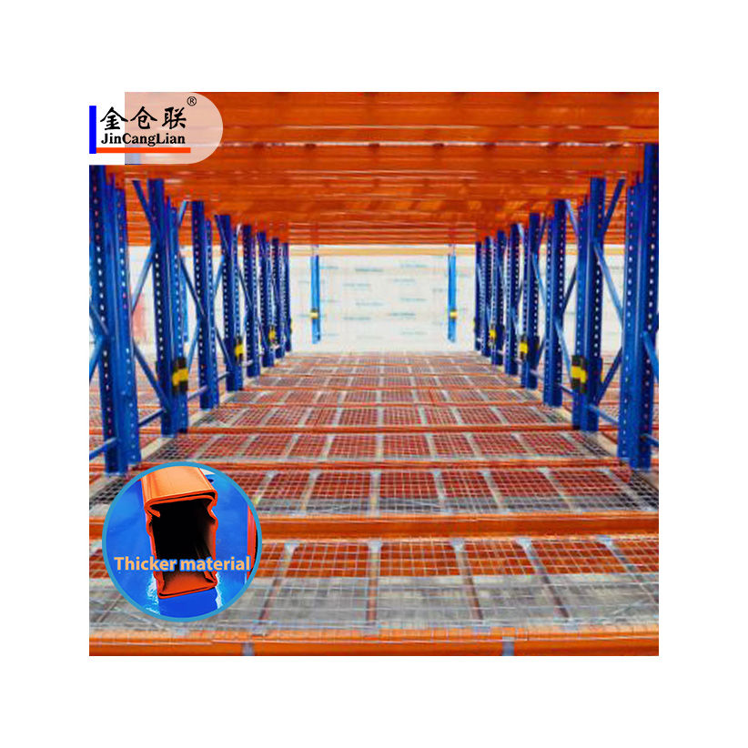 Medium Racking Selective Pallet Rack Heavy Duty 5 Layer Corrosion Protection Steel Shelf Industrial Warehouse Rack