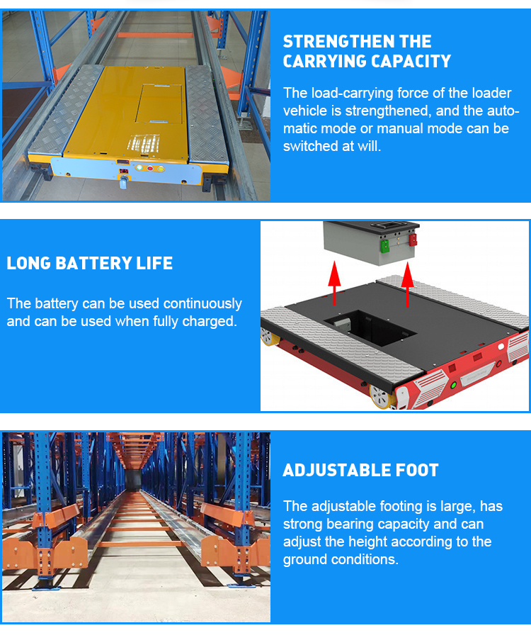 Warehouse Shuttle Car Storage Detail 1