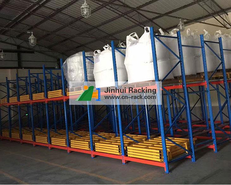 High Efficiency Push Back Rack Storage Racks Optimize Stacking Racks & Shelves for Warehouse Storage Pallet Racking Solutions