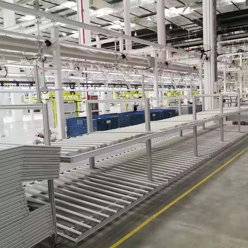 Factory Price Gravity Carton Flow System Pallet Flow Racking with Roller