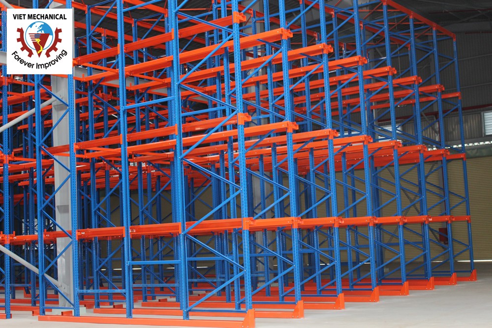 Industrial Drive In Rack Providing Cost Effective Storage Solution for Cold Chain Logistics and High Volume Distribution Centers