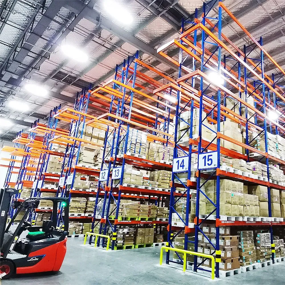Long Span Industrial Heavy Duty Steel Pallet Racking for Warehouse Storage Logistics
