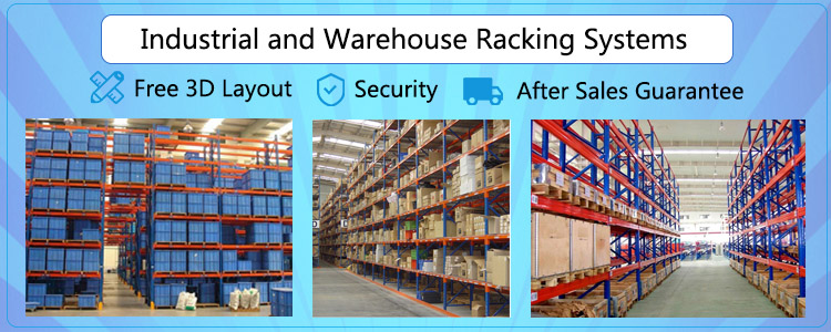 Heavy Duty Warehouse Storage Heavy Duty Pallet Rack System Industrial Storage Rack Push Back Steel Pallet Rack