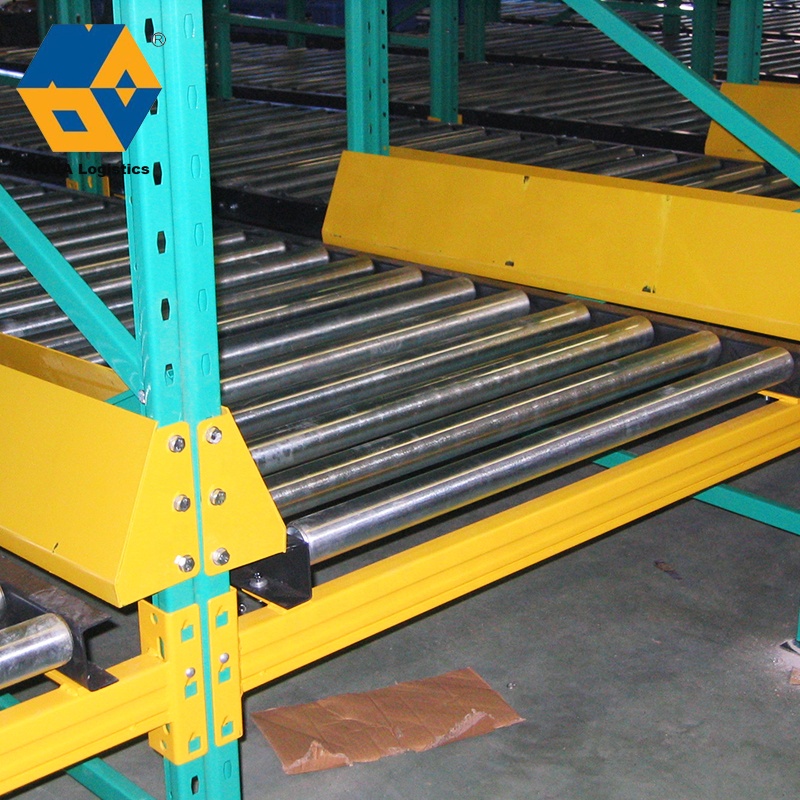 NOVA Smart Warehouse Iron Teardrop Automation Equipment Gravity Pallet Stacking Racks &amp; Shelves/