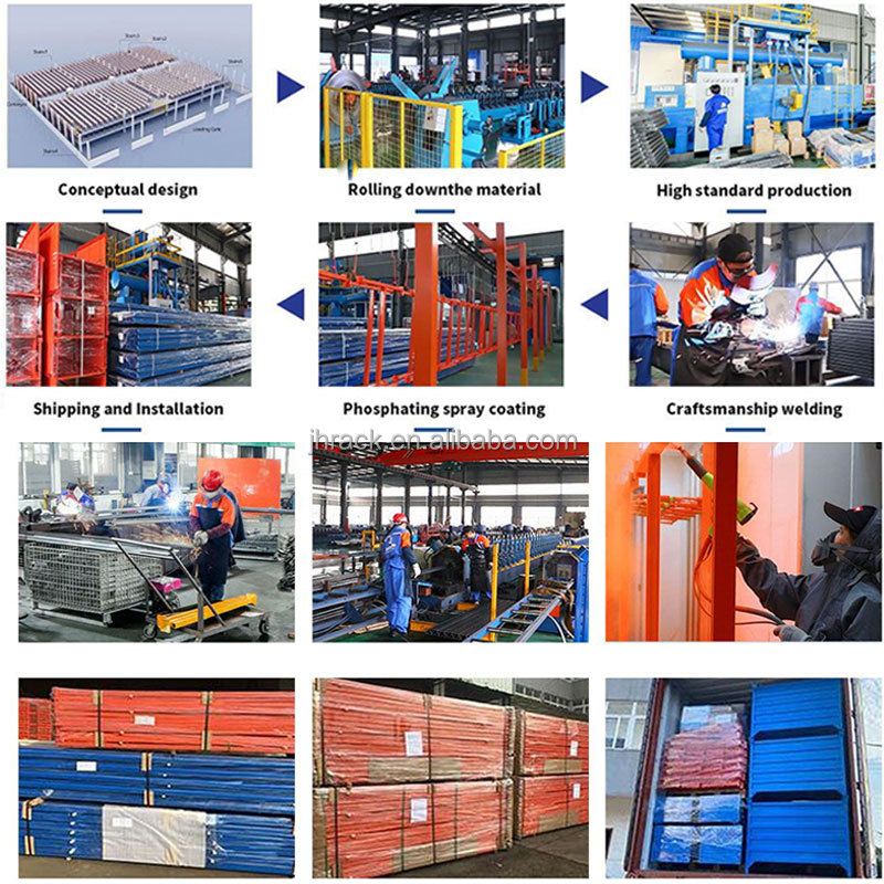 ODM Adjustable Beam Rack Industrial Heavy Duty Storage Shelves System Stacking Units Metal Rack Warehouse Steel Pallet Racking